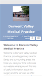 Mobile Screenshot of derwentvalleymedicalpractice.co.uk